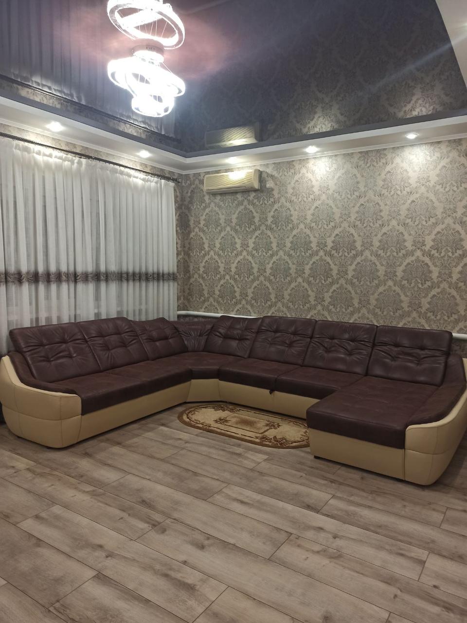 3669013120_divan-uglovoj-spejs.jpg Диван угловой Спейс XХL Вико шоколад — изображение 1
