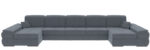 Диван кутовий Денвер (Лондон) П3 Віко сірий