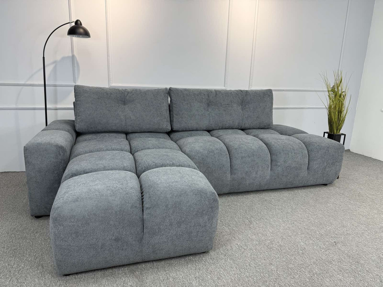 6565447787_uglovoj-divan-sapfir.jpg Угловой диван Сапфир Элизиум серый — изображение 1