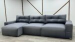 Диван угловой Bubble Long темно-серый